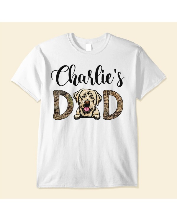 Dog Cat Name Mom Dad – Personalized Shirt