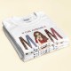 This Awesome Mom Belongs To – Personalized Shirt – Cute Kids Peeking