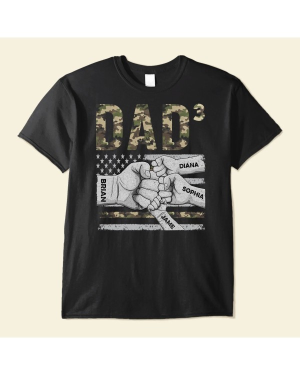 Dad Of 3 – Personalized Shirt