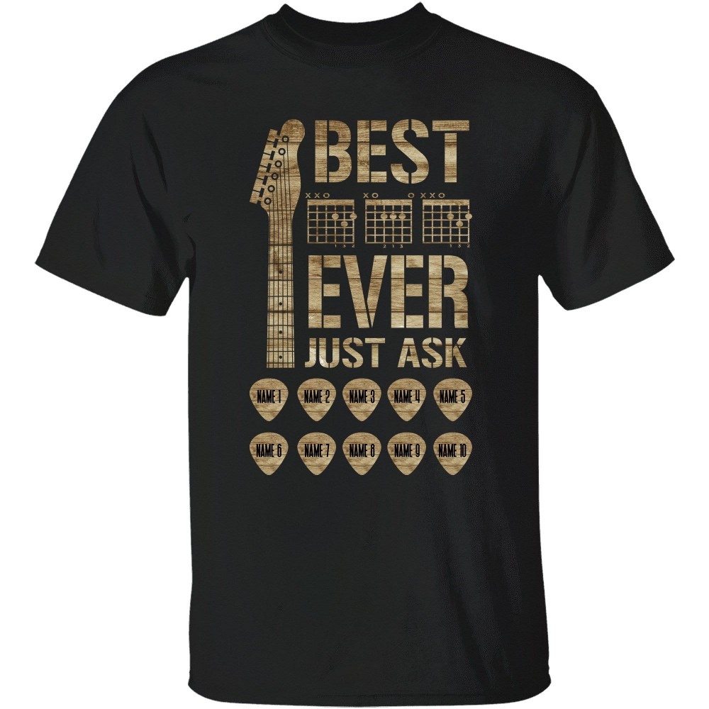 Best Guitar Dad Ever Shirt