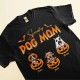 Spooky Dog Mom – Personalized Shirt – Halloween Gift For Dog Mom Dog Lovers