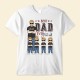 Best Dad Ever Just Ask – Personalized Shirt – Father’s Day Gift For Dad Papa Father – Family Standing