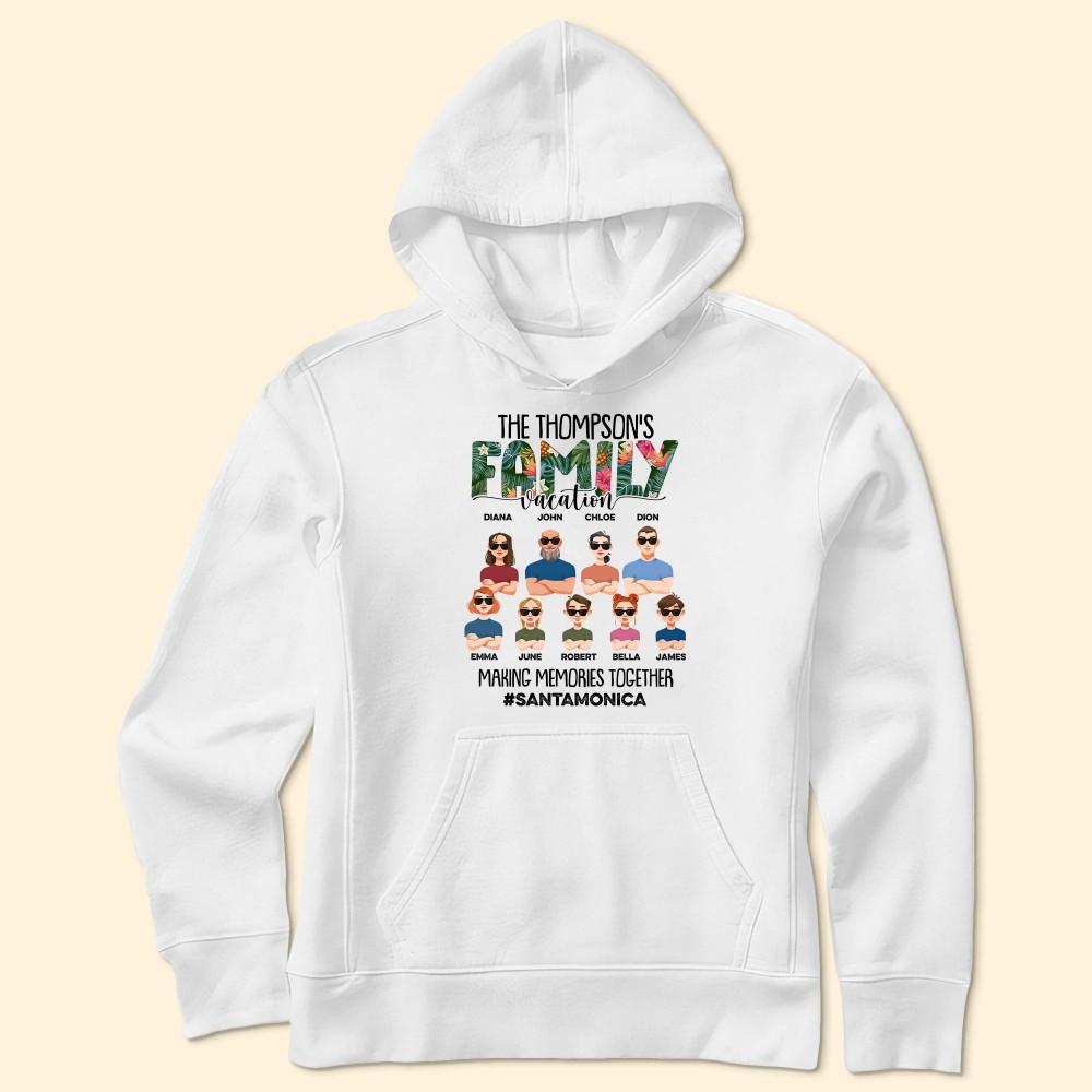 Our Family Vacation – Personalized Shirt