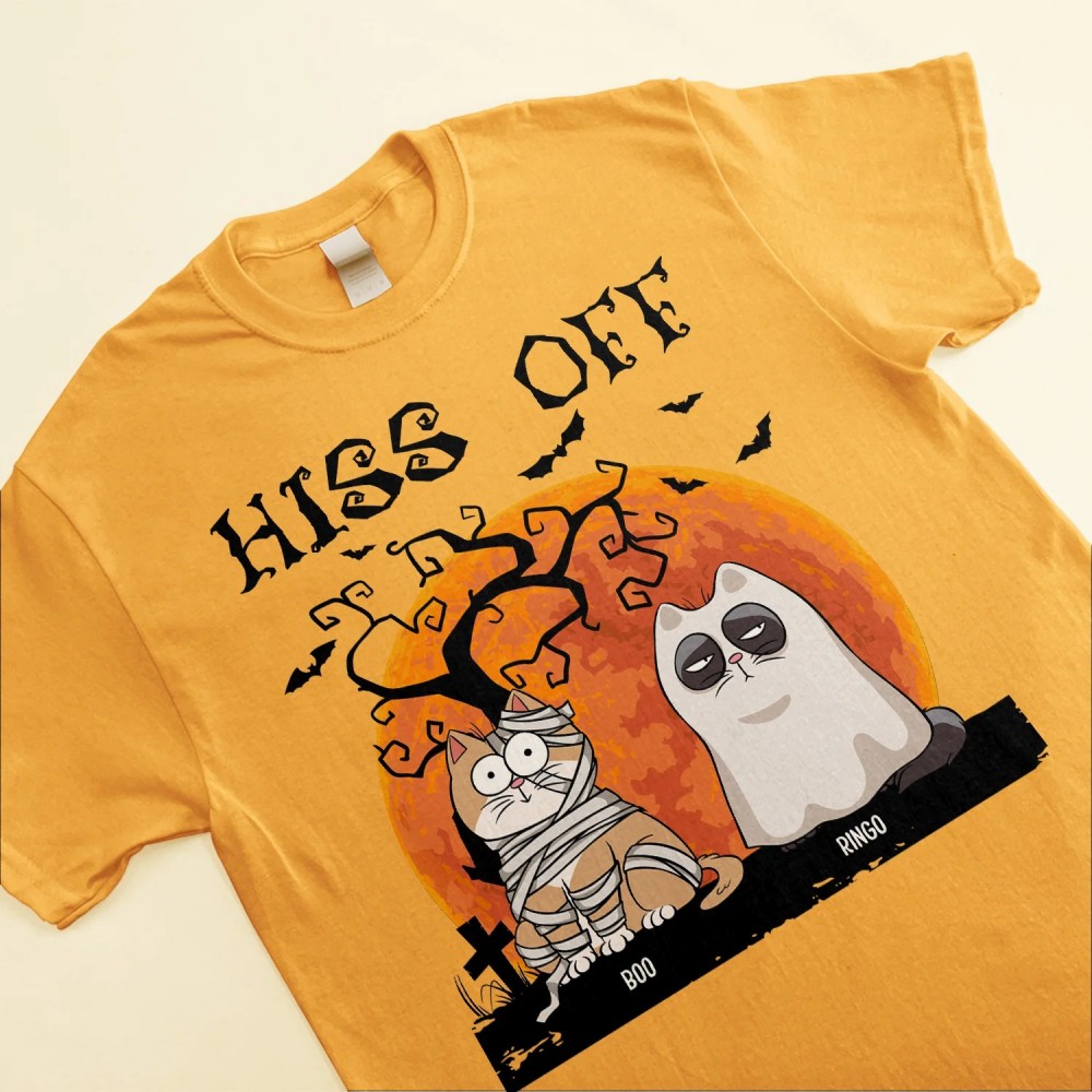 Hiss Off Cats Halloween – Personalized Shirt