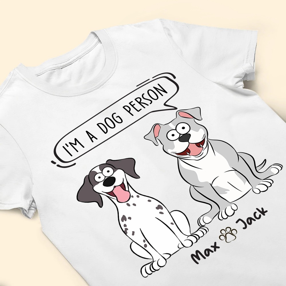 Dog Person – Personalized Shirt