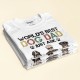 World’s Best Dog Dad – Personalized Shirt – Birthday Father’s Day Gift For Dog Lover Dog Dad Pawdre