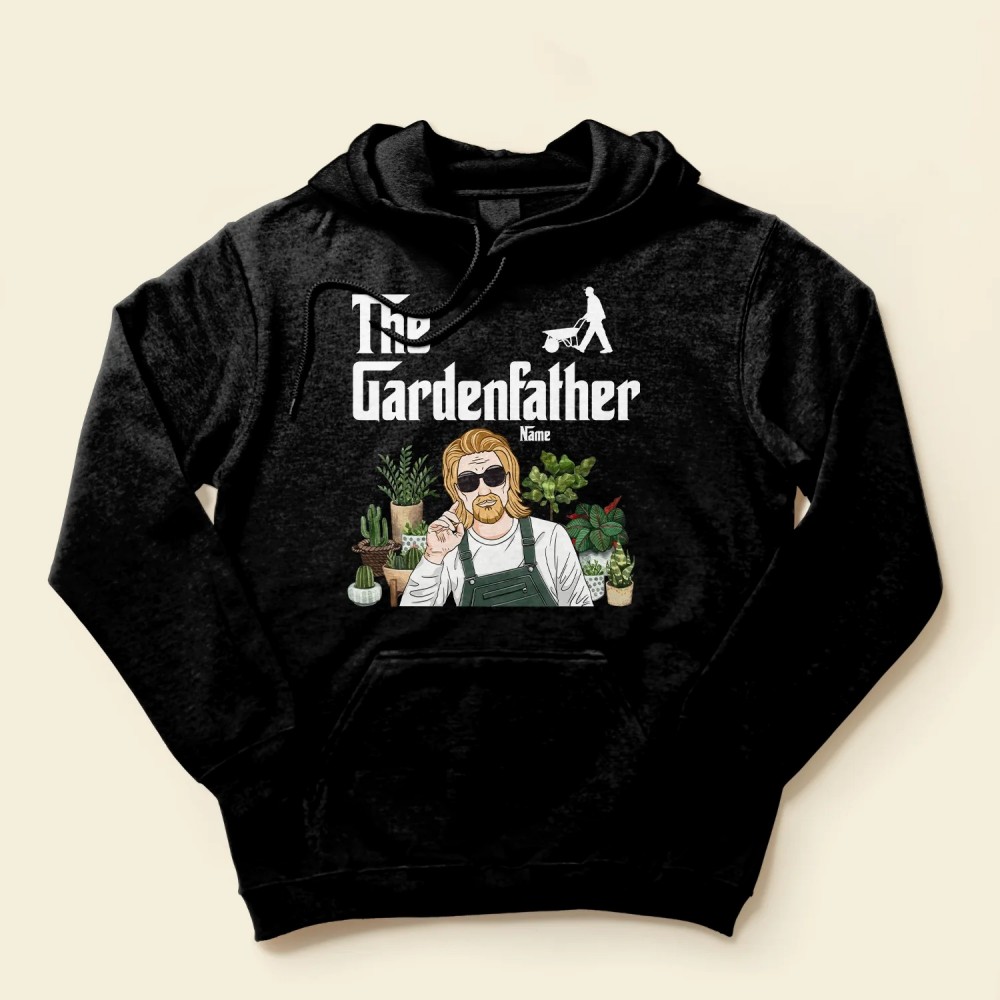 The Gardenfather – Personalized Shirt – Birthday Gift For Gardener