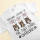 I Am Personal Servant Of The Tiny Furry Overlords – Personalized Shirt – Birthday Funny Gift For Cat Lovers Cat Mom Cat Dad Cat Person