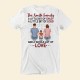 Family A Little Bit Of Crazy – Personalized Shirt – Gift For Mom Dad Grandparents Sisters Brothers Siblings Step Family Stepfather Step Mom