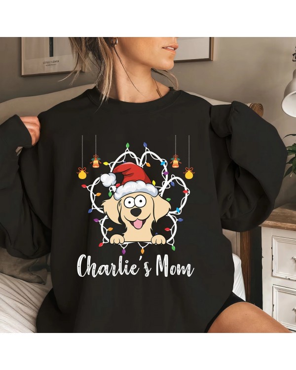 Dog Mom Dog Dad Christmas – Personalized Shirt