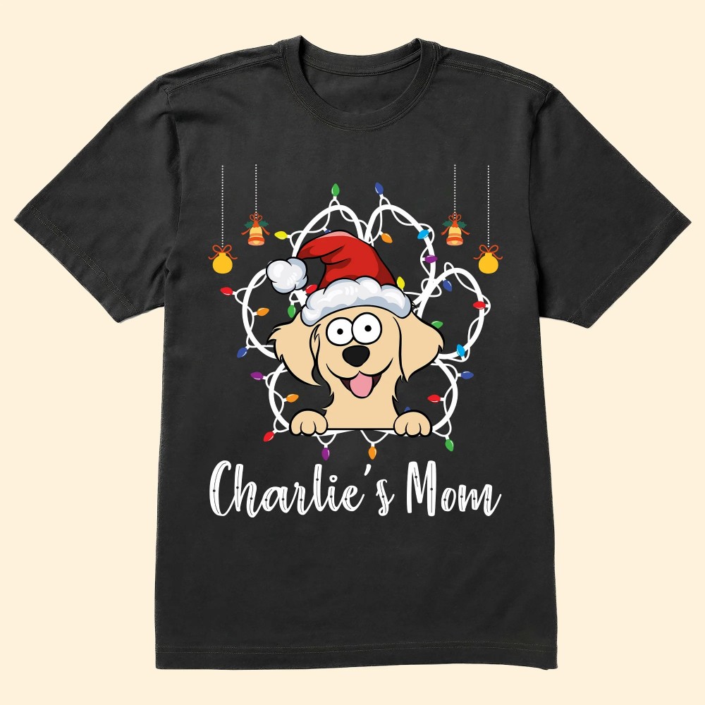 Dog Mom Dog Dad Christmas – Personalized Shirt