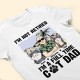 I’m Not Retired I’m A Full Time Cat Dad – Personalized Shirt